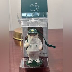 Masters Caddie Gnome Christmas Ornament 2025 Augusta National Golf Club ANGC NIB